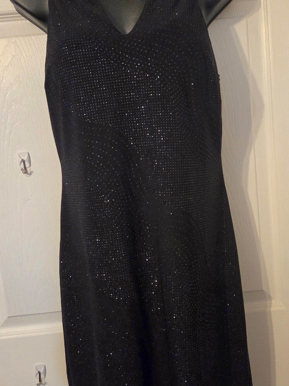 Speechless Black Sparkle Maxi Skirt